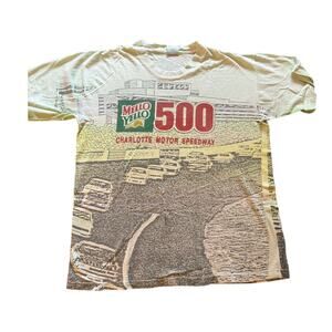 Mellow Yellow 500 Charlotte Motor Speedway 90s Shirt - Large